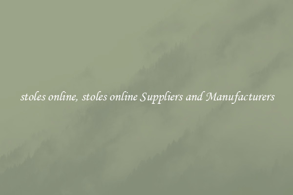 stoles online, stoles online Suppliers and Manufacturers