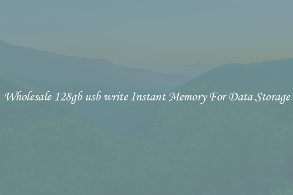 Wholesale 128gb usb write Instant Memory For Data Storage