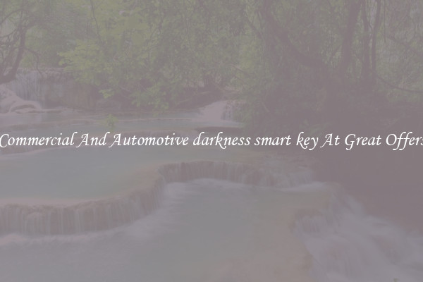 Commercial And Automotive darkness smart key At Great Offers